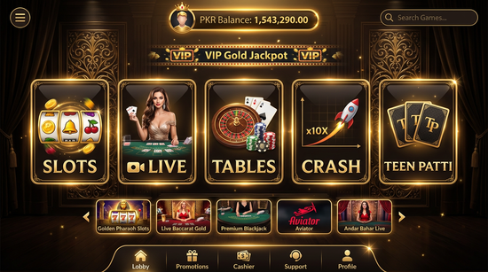 Main screen of mostplay casino page for PK players - 4